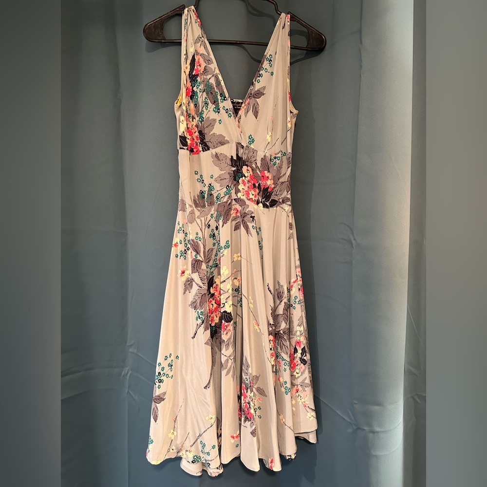 Trashy Diva 2006 Silk 1950’s Blue Floral